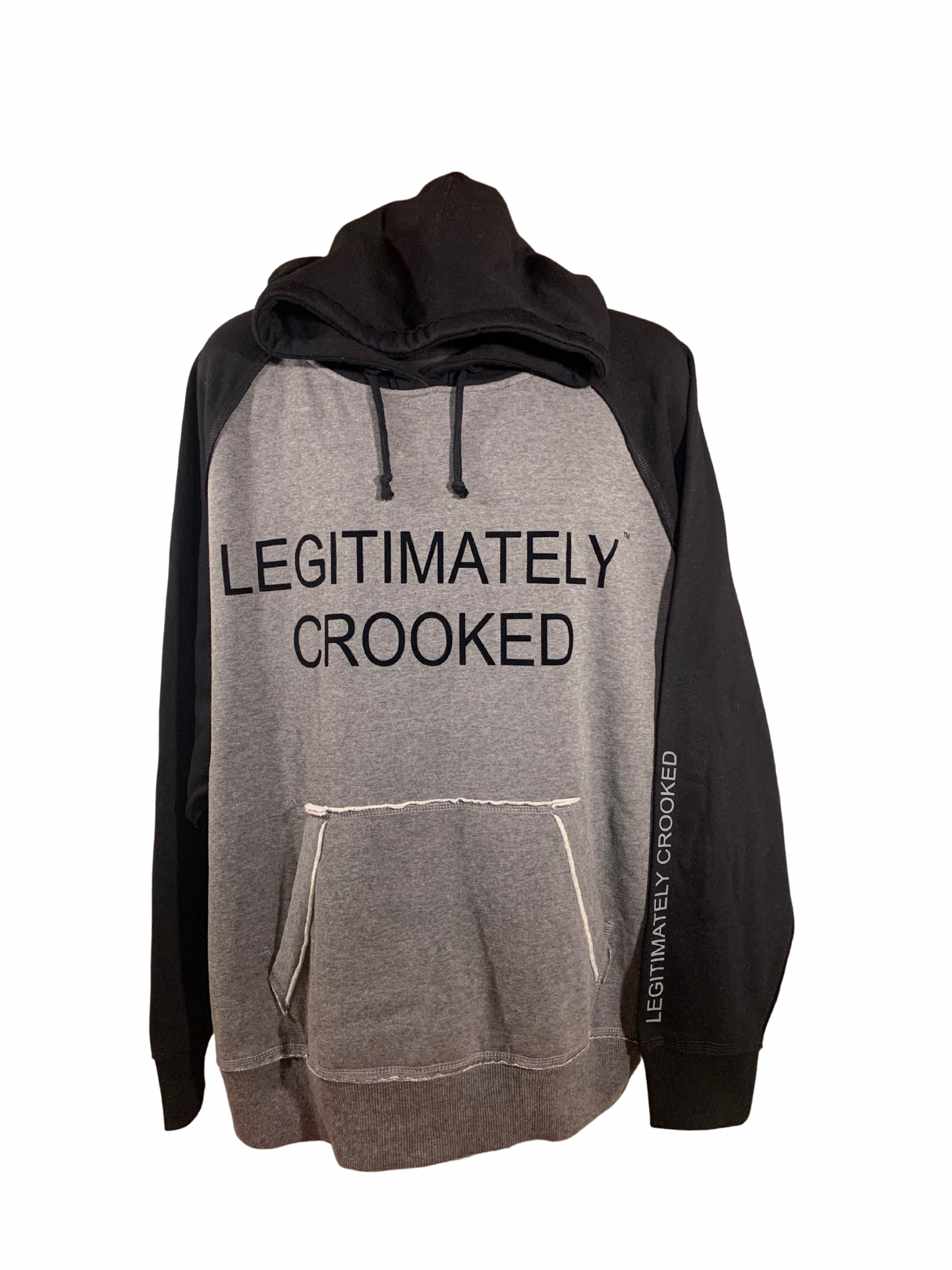 Vintage Style Legitimately Crooked Hoodies