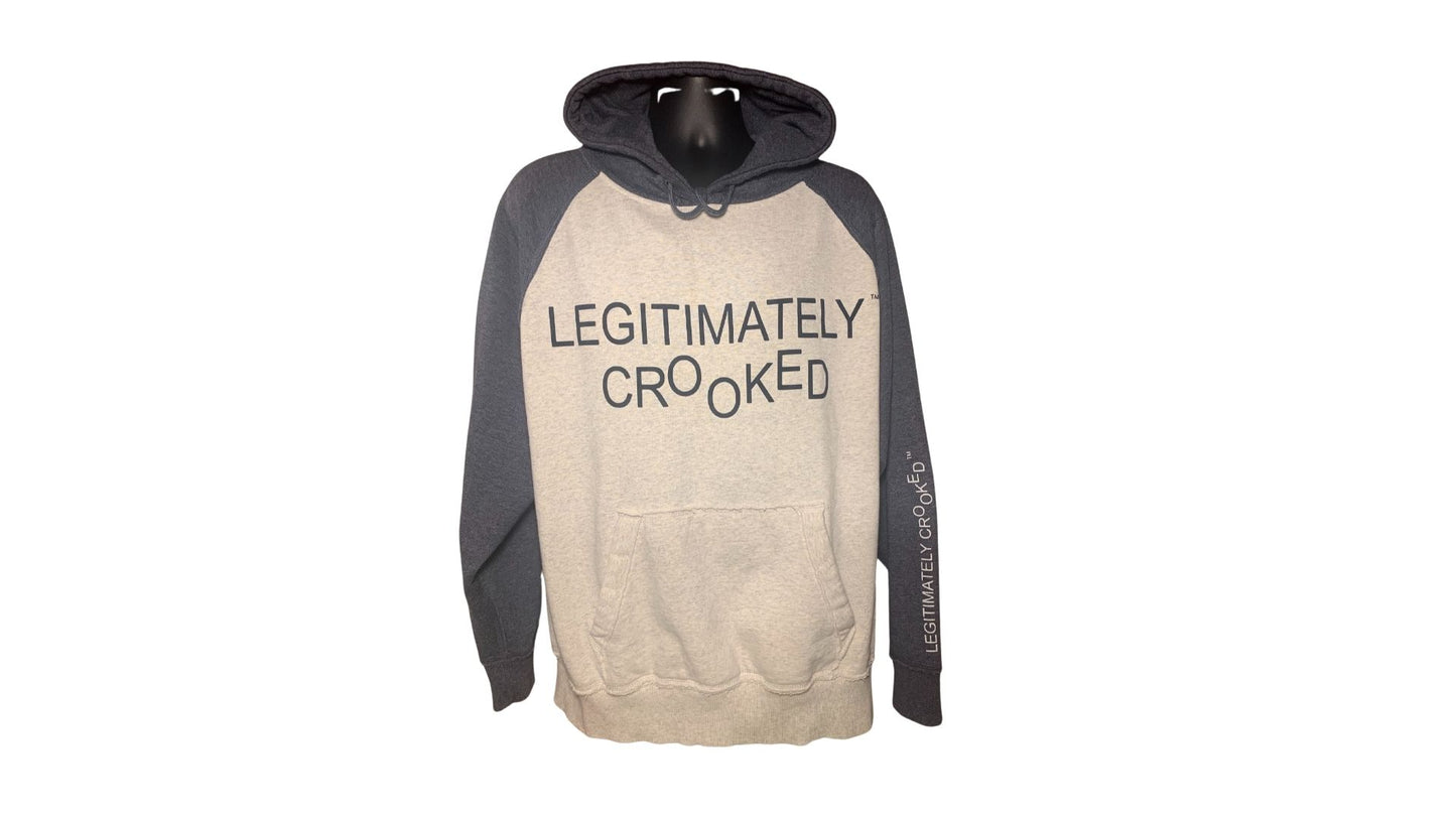 Vintage Style Legitimately Crooked Hoodies